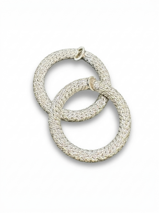 Georges Lenfant 18 KT White Gold Earrings