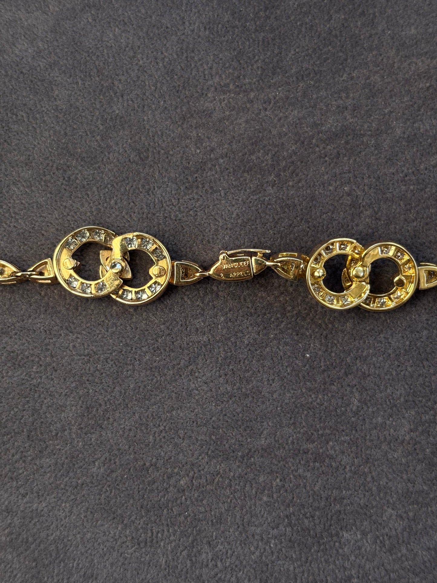 Van Cleef & Arpels Gold & Diamond Necklace
