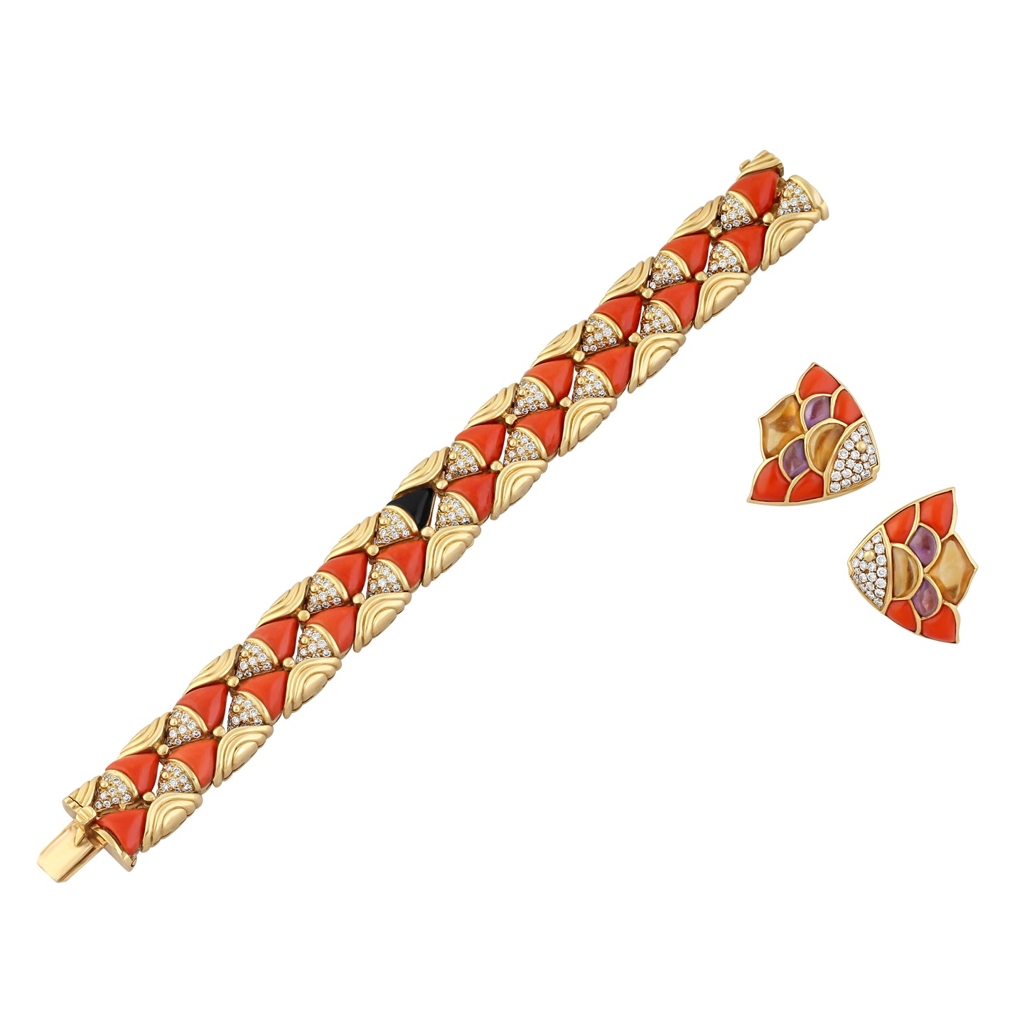 Bulgari ‘Naturalia’ Earrings and Bracelet