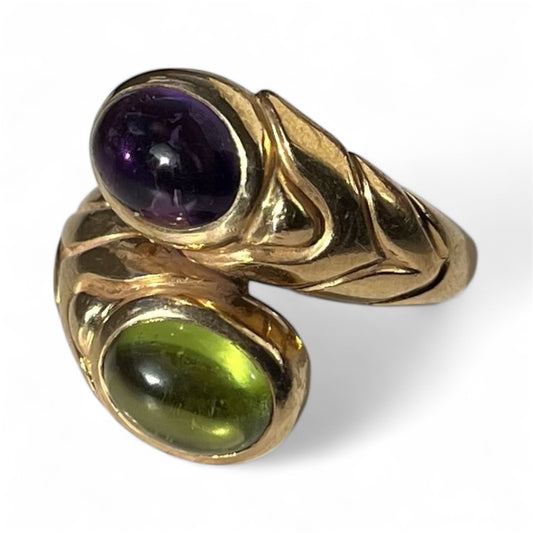 Bulgari 18KT Gold Gem Set Ring