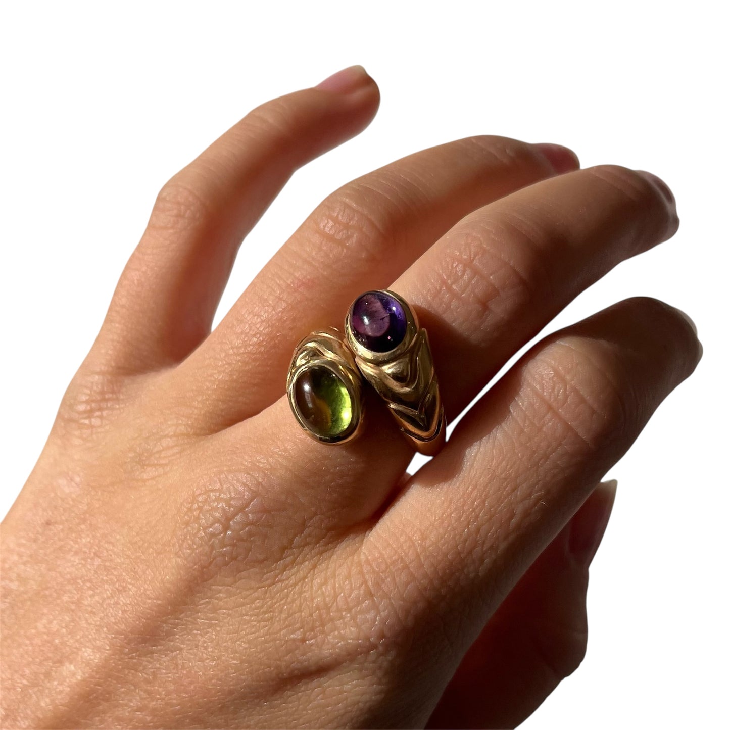 Bulgari 18KT Gold Gem Set Ring