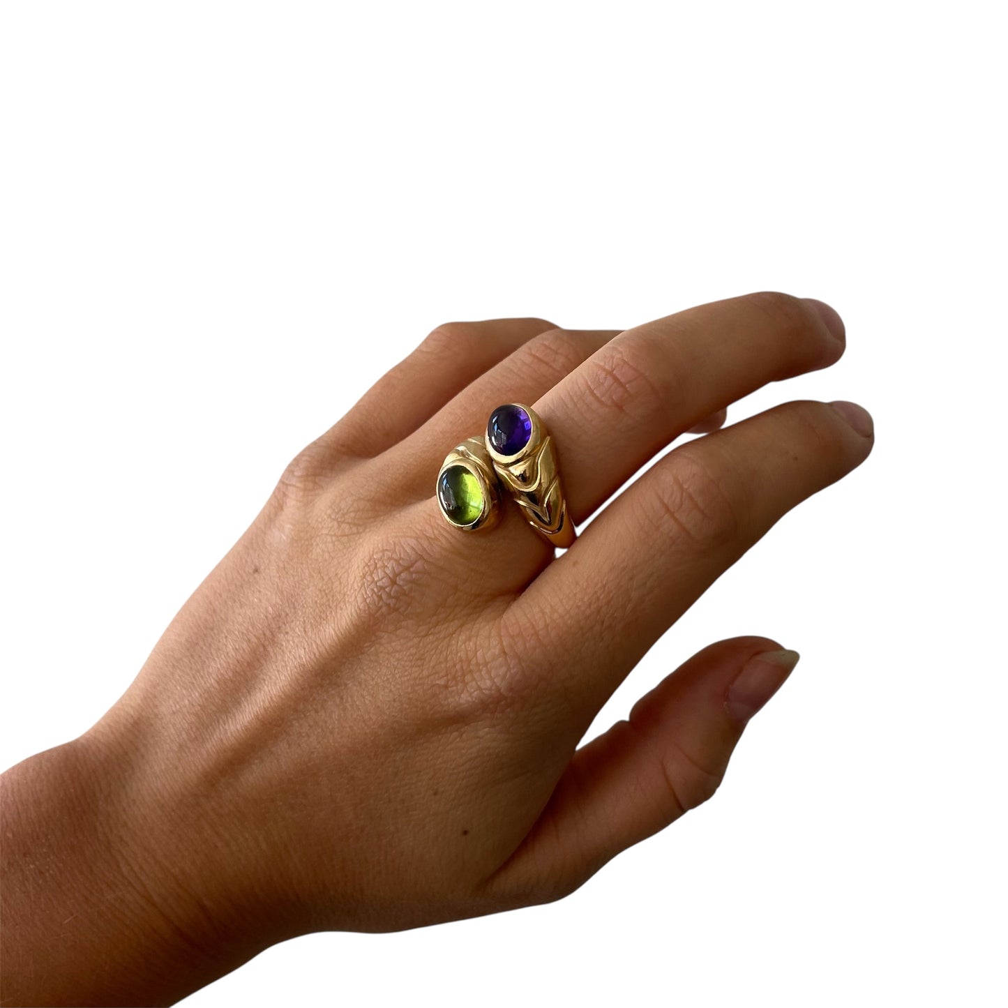 Bulgari 18KT Gold Gem Set Ring