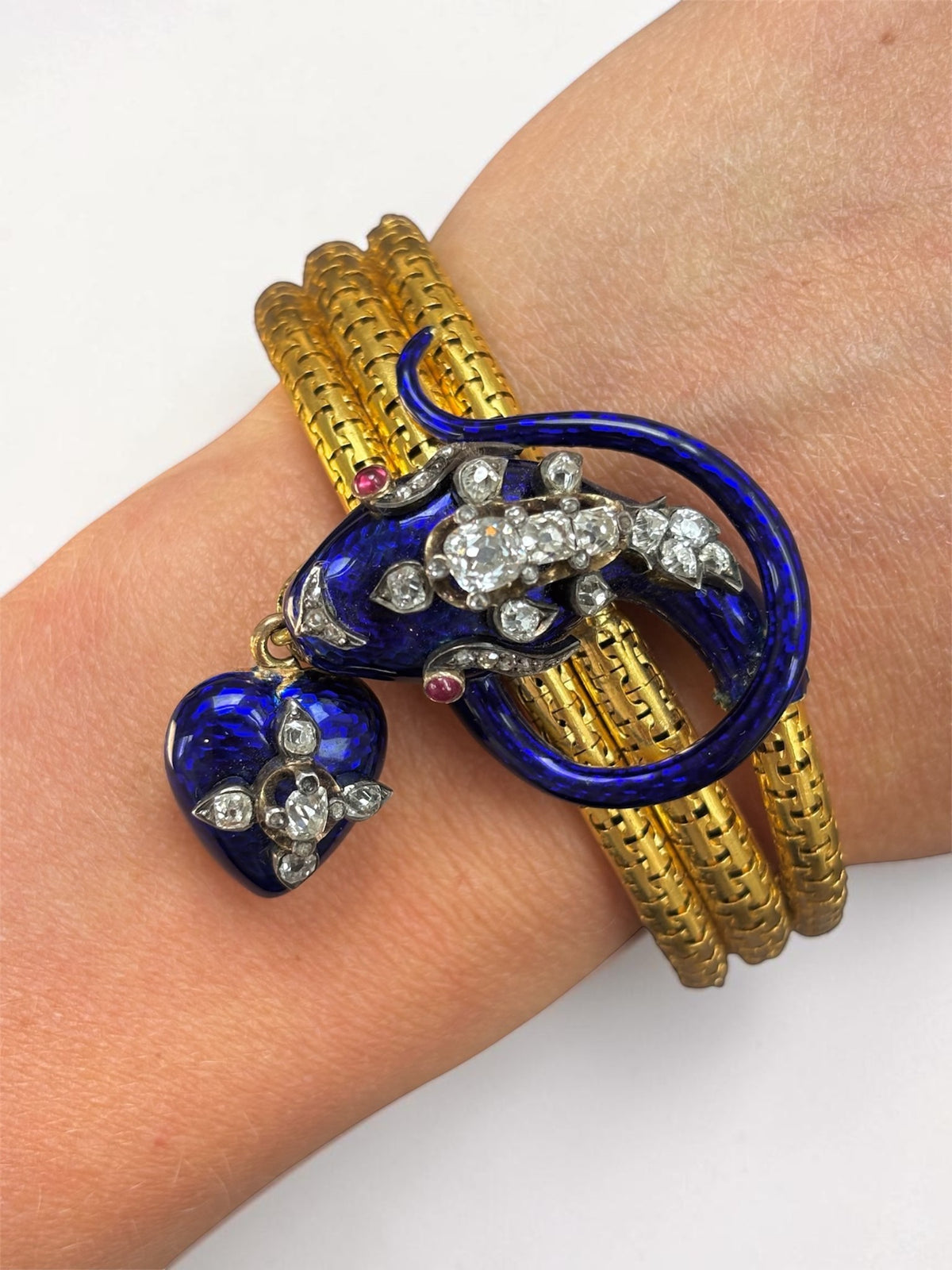 Victorian Serpent Bangle