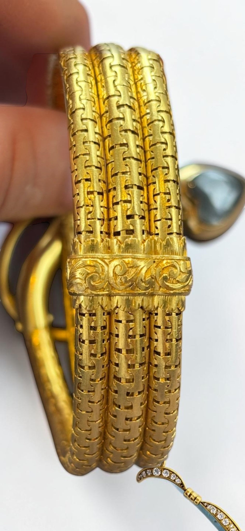 Victorian Serpent Bangle